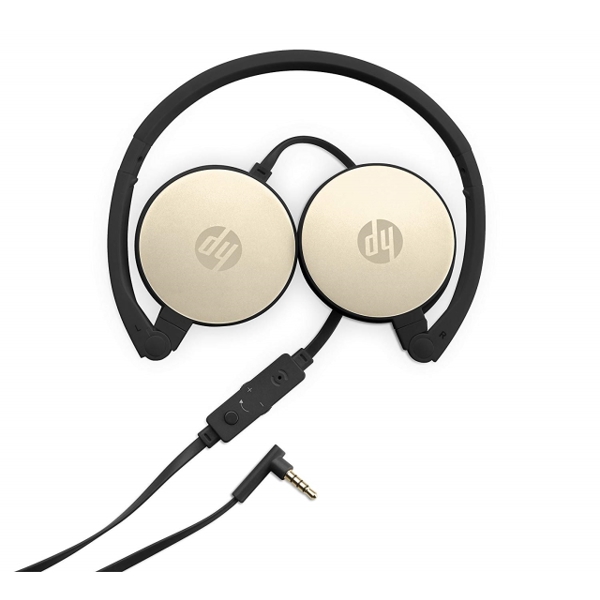 ყურსასმენი HP Stereo Headset H2800 (Black w. Silk Gold)