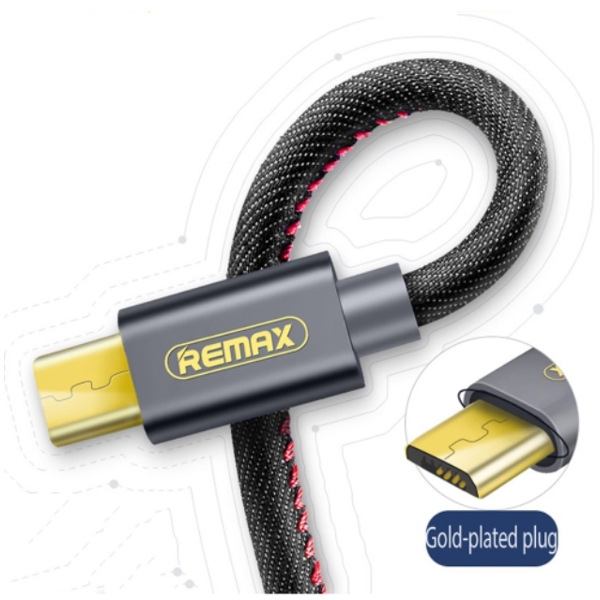 მობილურის დამტენი Remax Cowboy Data Cable (Length: 1.2M) RC-096i blue