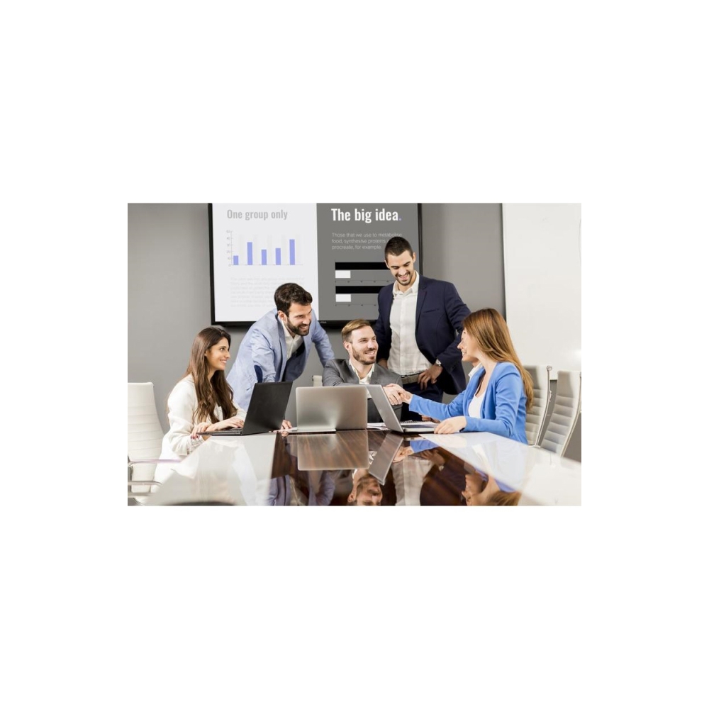 ინტერაქტიული ეკრანი, სმარტ ეკრანი Vivitek NovoTouch LK6530i, 65”, 4K UHD, Android v6.0, Smart Board, Black