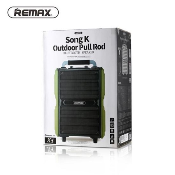 კარაოკე დინაიკი Remax Song K outdoor Pull Rod Bluetooth Speaker RB-X5