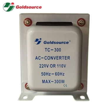 დენის გადამყვანი GOLDSOURCE TC-300W 220 ვოლტიდან 110 ვოლტზე Step Down Voltage Converter 220V to 110V or 120V 300Watts OR 110V to 220V