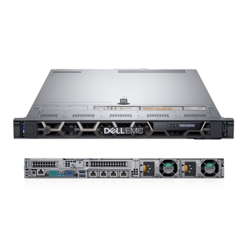 სერვერი DELL PowerEdge R440/ Intel Xeon Silver 4114 2.2G, 10C/20T, 9.6GT/s , 14M Cache, Turbo,HT (85W)/ 2.5" Chassis with up to 8 Hot Plug Hard Drives/ LCD Bezel/Riser Config 1, 1 x 16 FH/2x16GB RDIMM, 2666MT/s, Dual Rank / iDRAC9,Enterprise /NO HDD/ PERC H730P+