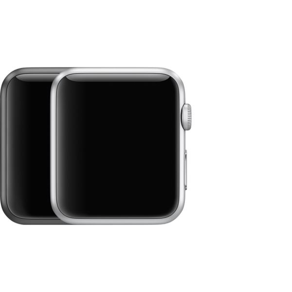 APPLE WATCH SERIES 3 GPS 42MM SPACE GREY ALUMINIUM CASE WITH BLACK SPORT BAND MODEL A1859 (MTF32FSA)