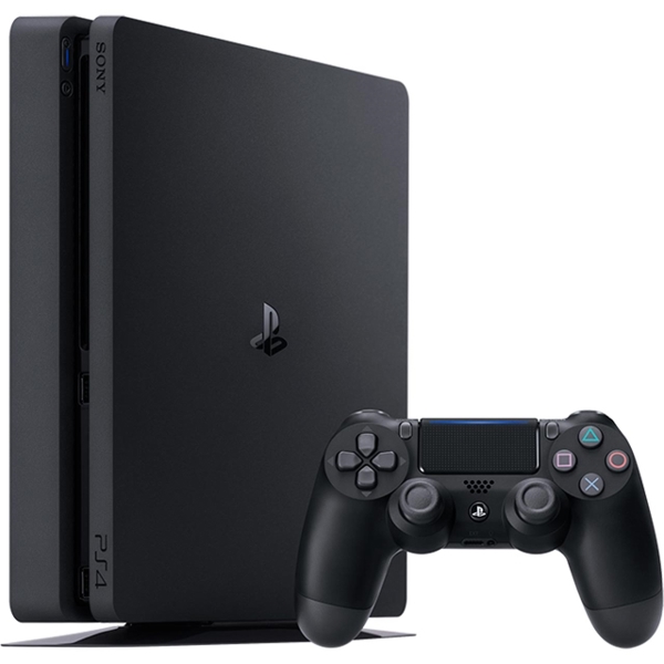 PLAYSTATION 4 CONSOLE 500 GB WITH FIFA 19 + EXTRA DUALSHOCK CONTROLLER  (BLACK)\PS4