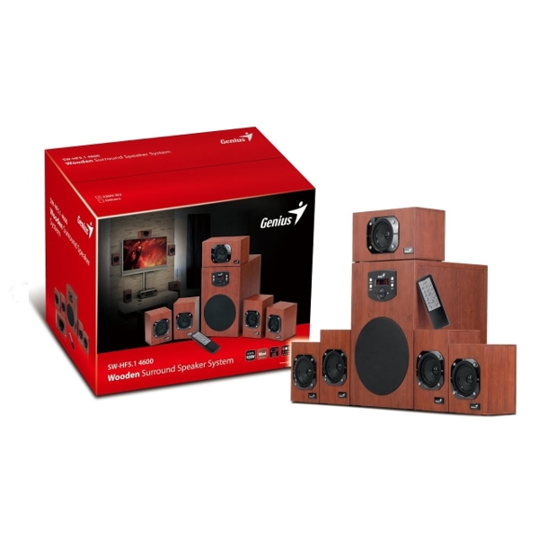  GENIUS GENIUS SW-HF 5.1 4600  WOOD