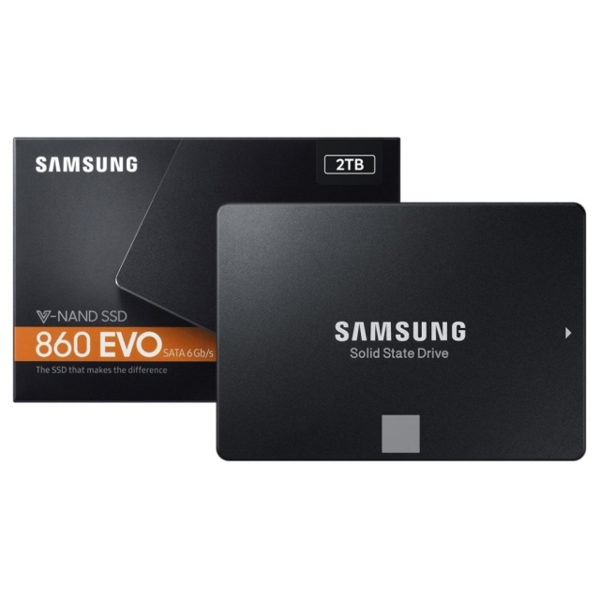 მყარი დისკი Samsung SSD 860 Evo 2TB 2.5" SATA III MZ-76E2T0BW