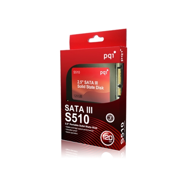 მყარი დისკი PQI SATA III SSD S510 120GB