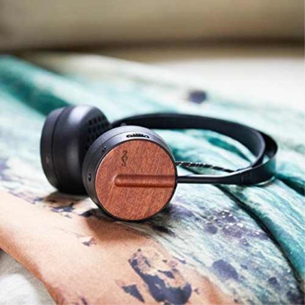 ყურსასმენი  HOUSE OF MARLEY EM-JH091-SB BUFFALO SOLDIER ON-EAR HEADPHONES WITH REMOTE AND MICROPHONE