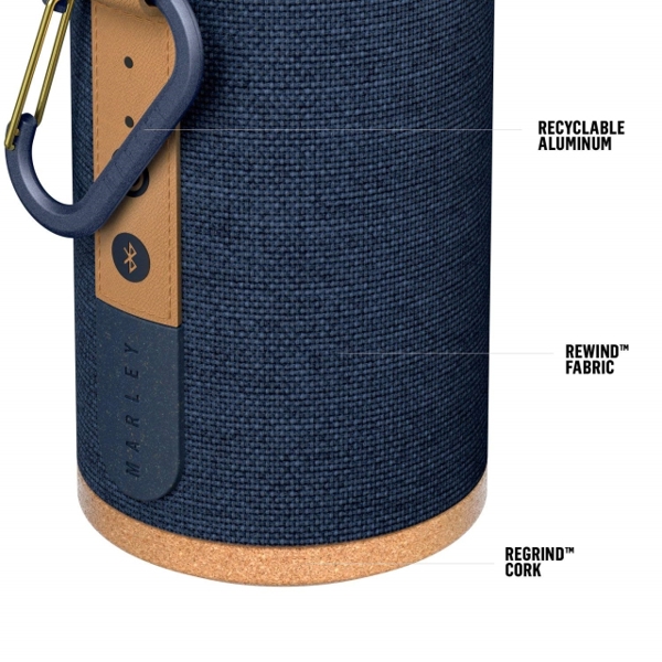 დინამიკი HOUSE OF MARLEY NO BOUNDS SPORT PORTABLE BLUETOOTH WIRELESS SPEAKER - BLUE  EM-JA016-BL