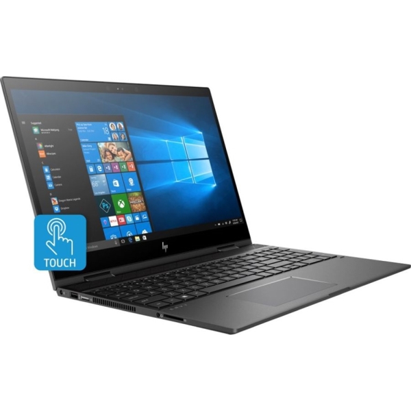 ნოუთბუქი HP ENVY x360 - 15 AMD Ryzen 5 2500U Quad-Core (2 GHz base frequency, up to 3.6 GHz burst frequency, 6 MB cache) 8 GB DDR4-2400