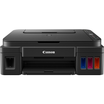 პრინტერი Canon MFP PIXMA G3415 An efficient multi-functional printer, with high yield ink bottles, printing : Up to 4800 x 1200 dpi 2 FINE Cartridges (Black and Colour) Refillable ink tank printer, Scan : 600 x 1200 dpi / LCD (1.2 inch segment mono) Hi-Speed USB / Wi-Fi / Access Point Mode / iOS, Android, Windows 10 Mobile/ Black: 6000 pages*Plus extra 6000 pages / Colour: 7000 pages* / 20 ppm - color Black