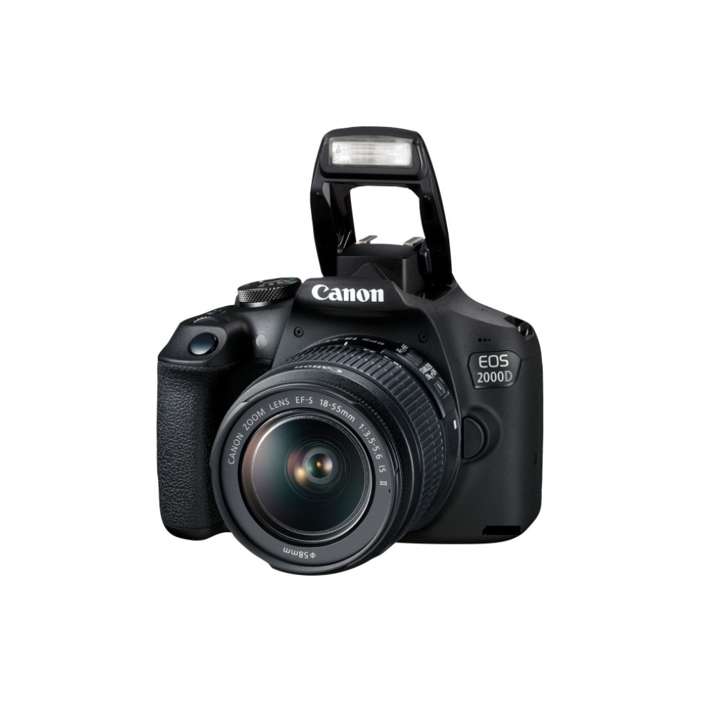 CANON EOS 2000D 18-55 IS KIT, 24,1MP APS-C CMOS sensor , 3.0″ LCD screen , 1080P Full-HD EOS Movie , 30fps, DIGIC 4+ . 2 Year Canon Official Warranty