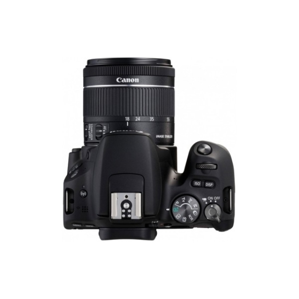 ციფრული ფოტოაპარატი CANON EOS 200D kit 18-55 IS STM Black, 24.2 MP, APS-C sensor, 5 fps, 1080P Full-HD EOS Movie ,Vari angle touchscreen 7.7 cm (3.0") / Dual Pixel CMOS AF, NFC/ Bluetooth, IEEE 802.11b/g/n (2.4GHz band) Hi-Speed USB (USB2.0),