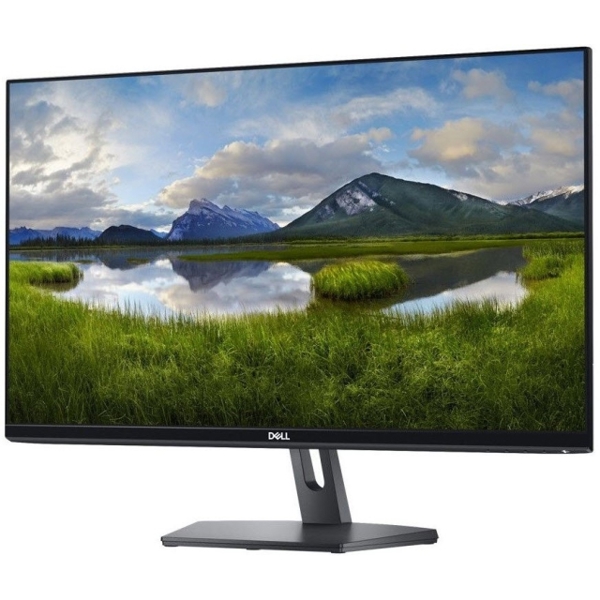 მონიტორი DELL SE2719H 27 LED Monitor, 3-sided narrow bezels /1920x1080(60Hz)/ (16:9), IPS/178°/178°/300 cd/m²/1,000:1/ 5ms / 16.7mln colors/Pixel Pitch: 0.3114 mm/No VESA/ VGA, HDMI/ TUV-certified Flicker-free / Cable in BOX: Power, VGA. Black