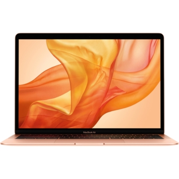 ნოუთბუქი  MACBOOK AIR 13-INCH: 1.6GHZ DUAL-CORE INTEL CORE I5, 128GB  GOLD   A1932 MREE2RUA 2018