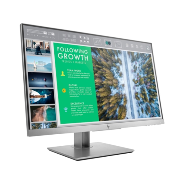 მონიტორი HP EliteDisplay E243 23.8-inch Monitor FHD (1920 x 1080 @ 60 Hz) 250 cd/m² 10000000:1 dynamic 1 VGA 1 HDMI 1.4 (with HDCP support) 1 DisplayPort