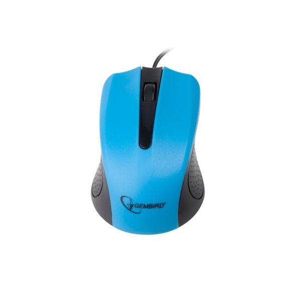 მაუსი - GEMBIRD Optical mouse, USB, blue MUS-101-B