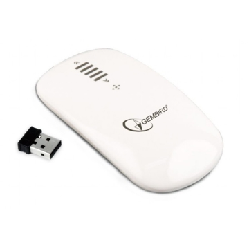 უსადენო  თეთრი მაუსი - GEMBIRD Wireless touch mouse, Phoenix series, white MUSW-PT-001-W