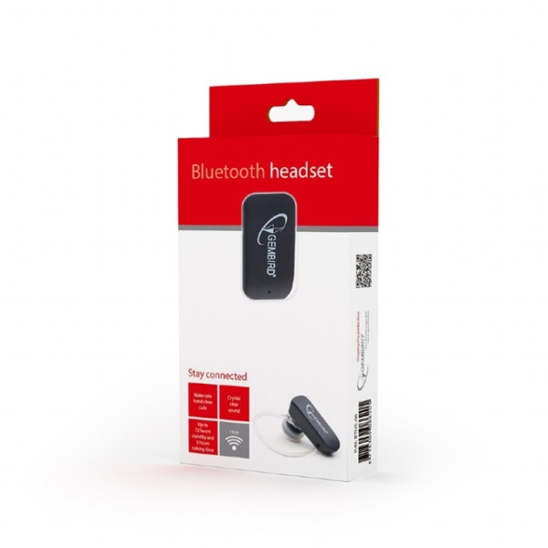 BLUETOOTH ყურსასმენი - GEMBIRD Bluetooth headset BTHS-06