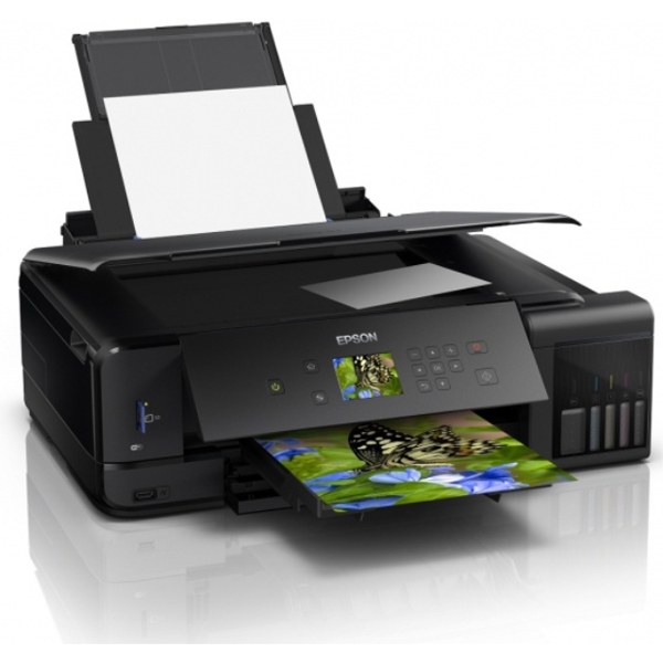 მულტიფუნქციური პრინტერი  EPSON EcoTank L7180 A3 photos and documents  5,760 x 1,440 DPI  All-in-One Functions Print, Scan, Copy