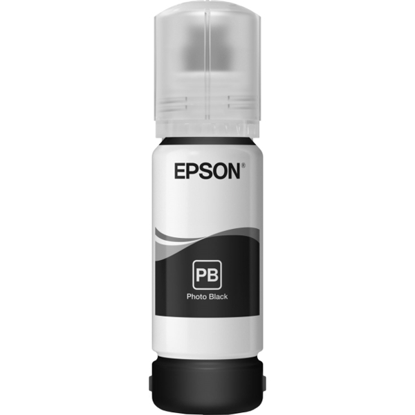 კარტრიჯი EPSON ORIGINAL (C13T00R140)  I/C (b) 106 ECOTANK PHOTO BLACK INK BOTTLE L7180