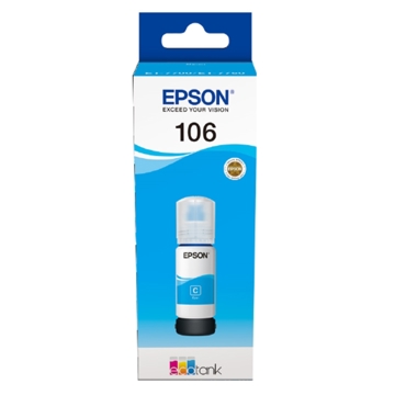 კარტრიჯი EPSON ORIGINAL (C13T00R240) I/C (c) 106 ECOTANK CYAN INK BOTTLE L7180