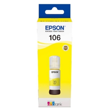 კარტრიჯი EPSON ORIGINAL (C13T00R440) I/C (y) 106 ECOTANK YELLOW INK BOTTLE  L7180