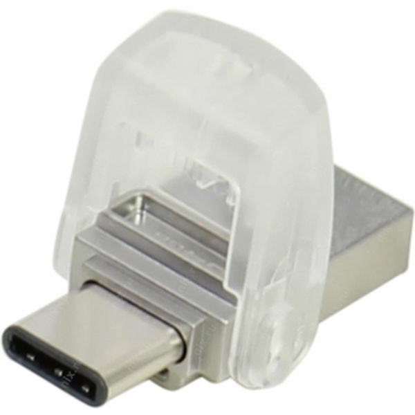 ფლეშ მეხსიერება USB  64GB KINGSTON DTDUO3C64GB  TYPE-C MICRODUO TYPE-C USB 3.0