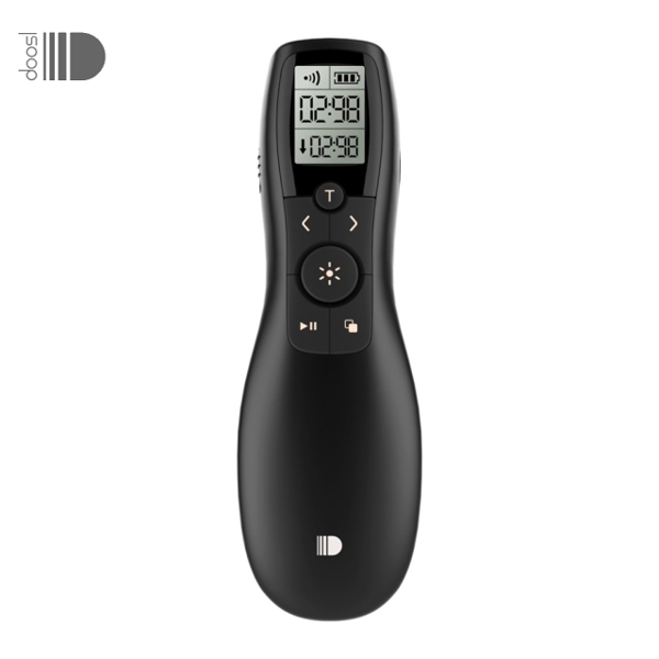 პრეზენტერი მწვანე ლაზერით Doosl DSIT023 2.4GHz Rechargeable Wireless Presenter with Green Laser