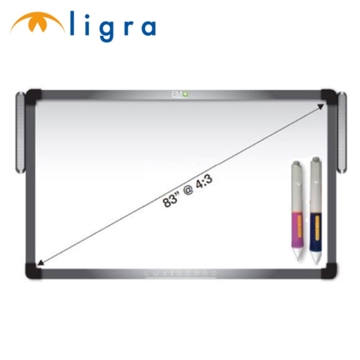  Ligra LUXIBOARD SMARTBOARD Plus IWB 83" (4:3) dual users can works at same time