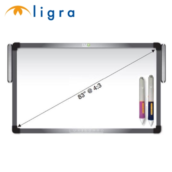  Ligra LUXIBOARD SMARTBOARD Plus IWB 83" (4:3) dual users can works at same time