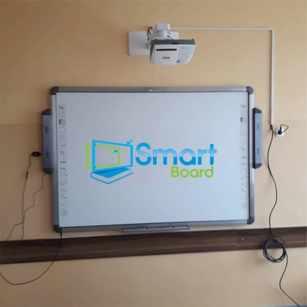 ინტერაქტიული დაფა 2 პასიური სტილუსით LIGRA LUXI SMARTBOARD 10 TOUCH 10 point touch IWB 80" (4:3)  (10 users can works at same time in single-touch mode