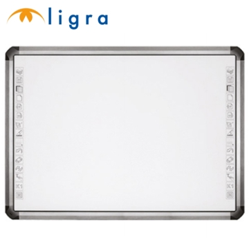 ინტერაქტიული დაფა 2 პასიური სტილუსით LIGRA LUXI SMARTBOARD 10 TOUCH10 TOUCH capacitive IWB 81,3" (4:3) 4X10W RMS speakers (total 40 RMS), 2 x USB integrated in the IWB frame. MELAMINE non magnetic surface. 2 passive pens and tray included. Hub 2x USB 2.0 integrated.