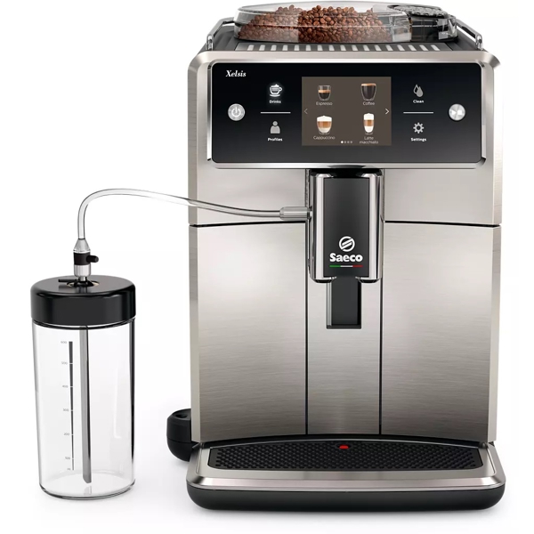 Philips SM7683/00 Saeco Xelsis, 1.7L, Automatic Coffee Machine, Black/Silver