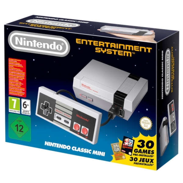 სათამაშო კონსოლი NINTENDO CLASSIC MINI : NINTENDO ENTERTAIMENT  SYSTEM \RETRO