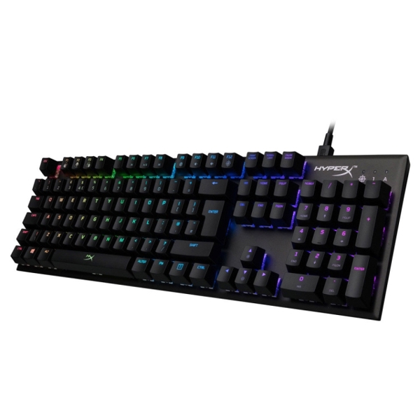 კლავიატურა  HYPERX ALLOY HX-KB1SS2-US FPS RGB MECHANICAL GAMING KEYBOARD (BLACK)