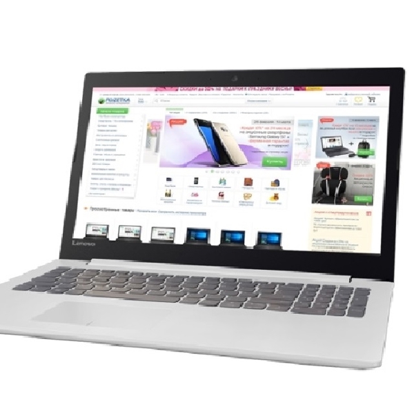 ნოუთბუქი Lenovo Notebook IP 330-15IKBR I3 4G 500 Dis. I3-8130U, RAM 4G DDR 4 2133 ON BOARD, 500G 7MM 5400RPM, NO SSD, DUMMY ODD, MX150 2GB GDD R5, 15.6 HD TN AG 200N, FREE-DOS, BLIZZARD WHITE