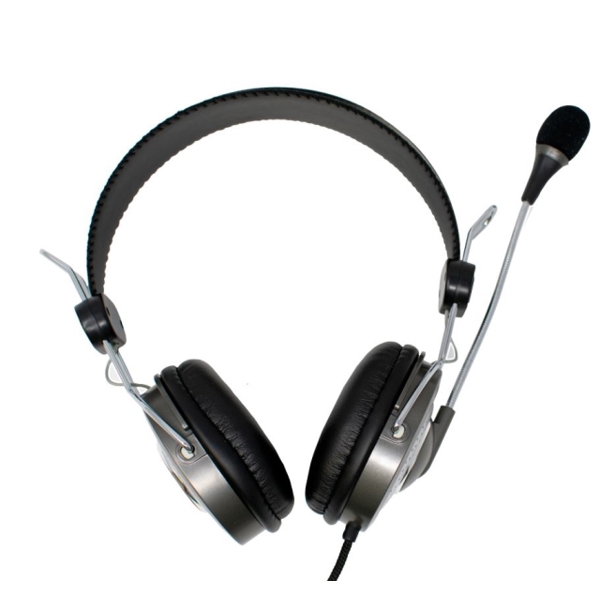 ყურსასმენი HS-04SU Genius Full-Size Headphone Noise Cancelation Mic Mute Volume Control