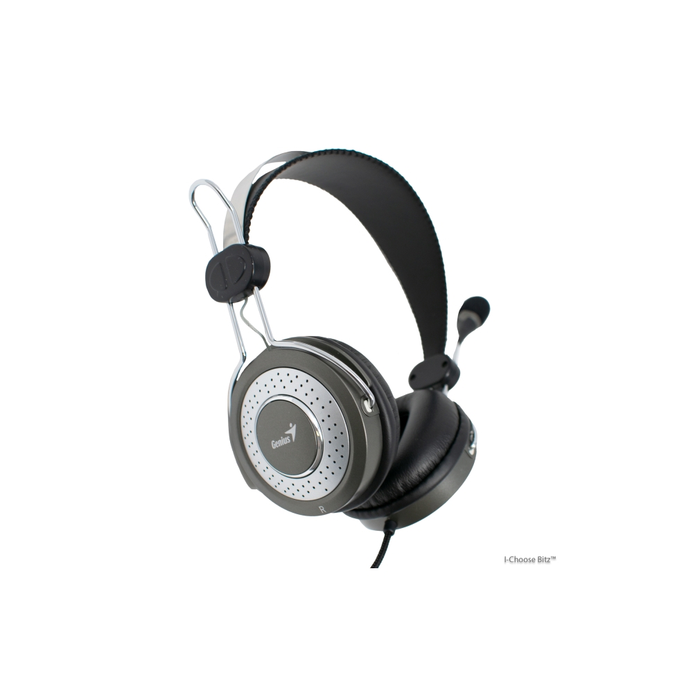 ყურსასმენი HS-04SU Genius Full-Size Headphone Noise Cancelation Mic Mute Volume Control