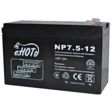 აკუმლატორი ENOT NP7.5-12 battery 12 V / 7.5 Ah