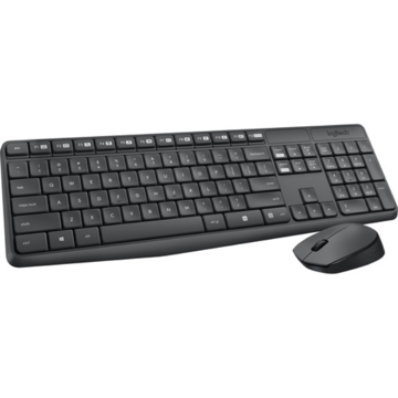 კლავიატურა + მაუსი LOGITECH WIRELESS COMBO MK235 - INTNL - RUSSIAN LAYOUT (V5L920007948)