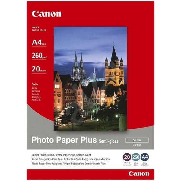 ფოტო ქაღალდი CANON SG-201  A4   20PCS