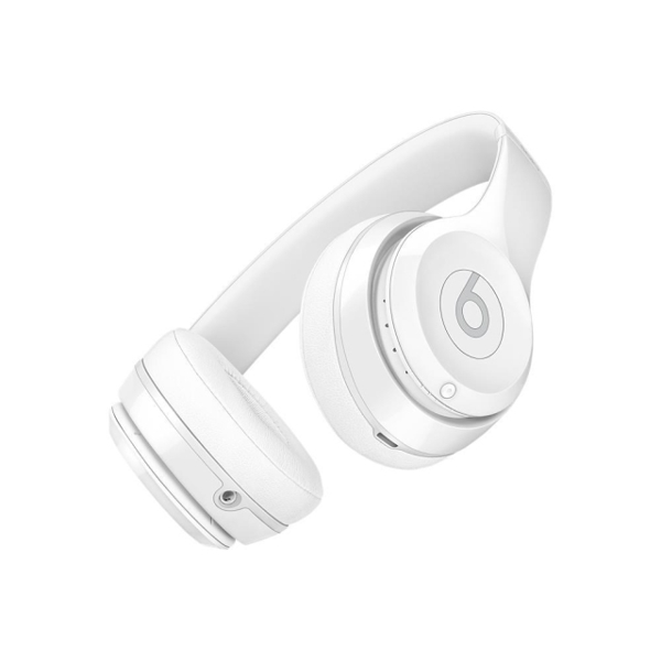 ყურსასმენი  BEATS BY DR DRE BEATS SOLO3 WIRELESS ON-EAR HEADPHONES - GLOSS WHITE MODEL A1796  (MNEP2ZMA)