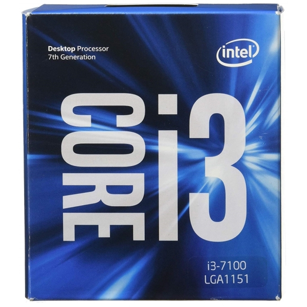 პროცესორი INTEL  CORE I3-7100 (3.9GHZ.3MB LGA1151)TRAY