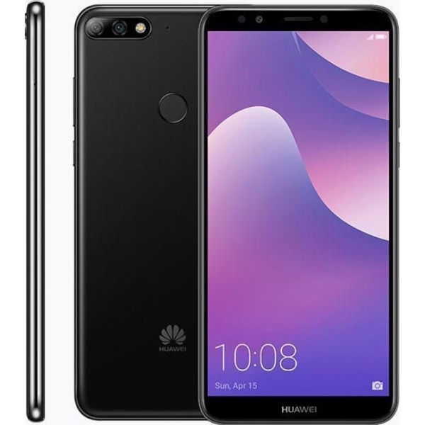 მობილური ტელეფონი HUAWEI (PROMO) HUAWEI Y7 DUAL SIM LTE BLACK