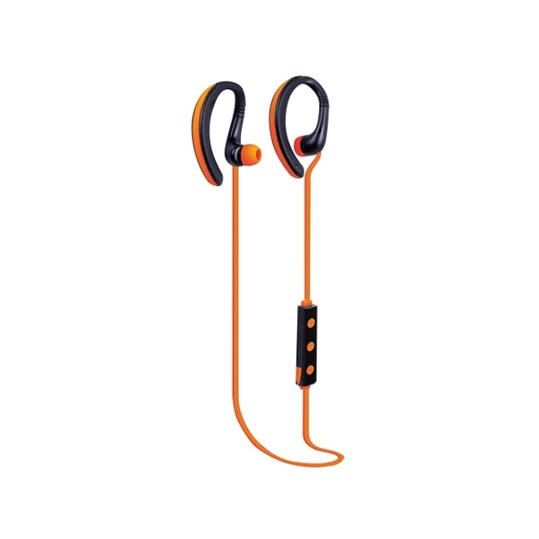 ყურსასმენი TREVI STEREO HIFI HEADPHONES  HMP 1215  ORANGE  BLUETOOTH MINI  RECHARGEBLE