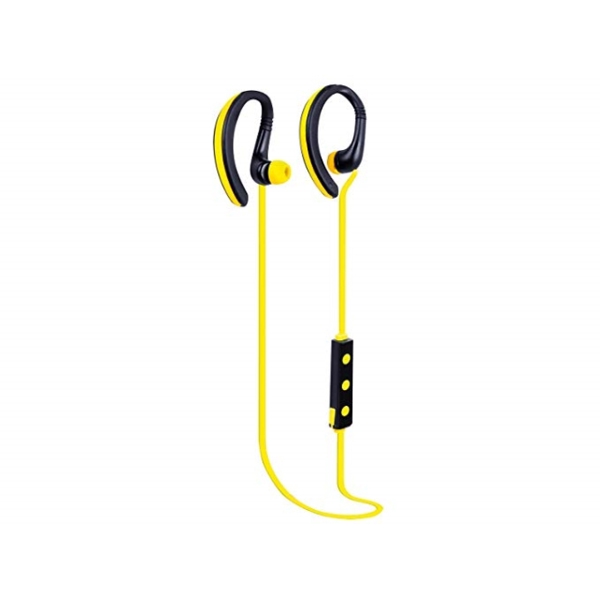 ყურსასმენი TREVI STEREO HIFI HEADPHONES  HMP 1215  YELLOW  BLUETOOTH MINI  RECHARGEBLE