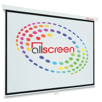 ALLSCREEN MANUAL PROJECTION SCREEN CWP-110110 280X280CM HD FABRIC  Diagonal 155 inch / 393 CM