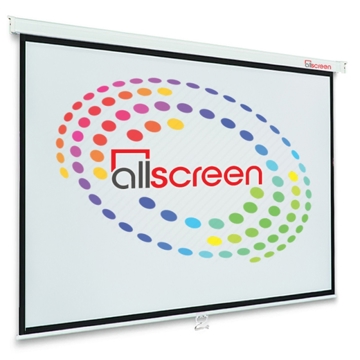 პროექტორის ეკრანი ALLSCREEN MANUAL PROJECTION SCREEN 300X200CM HD FABRIC CWP-11879 Diagonal 141 inch / 358 CM