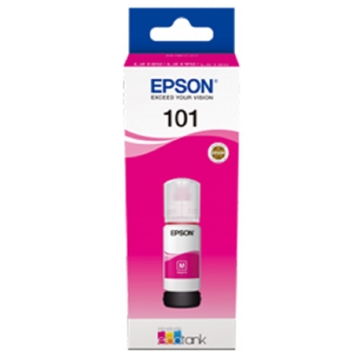 Epson C13T03V34A 101, Ink Bottle, 70 ML, 6000P, Magenta